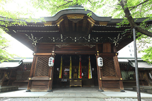 天孫神社 拝殿