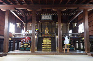 天孫神社 舞殿